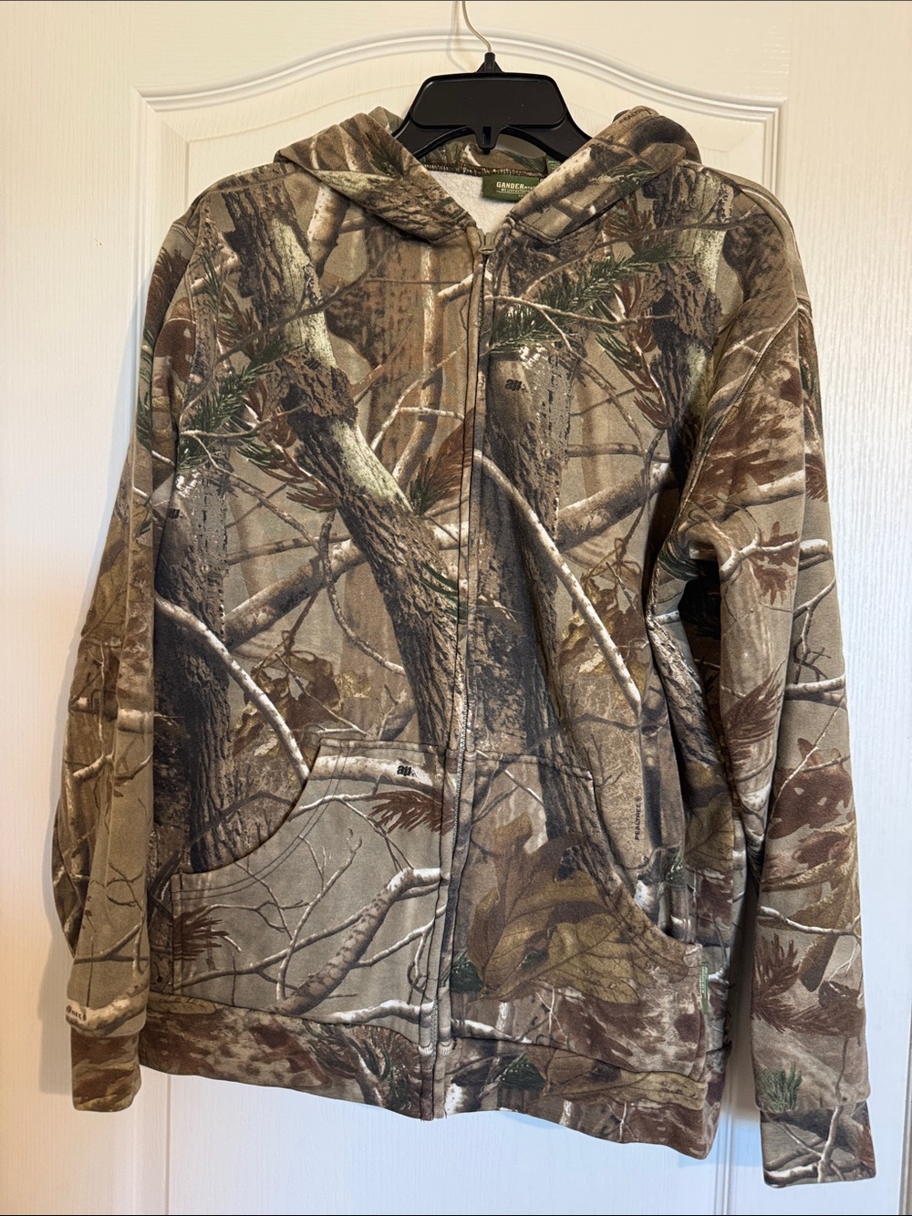 Gander Mountain boys Camouflage Full-Zip Hoodie Jacket